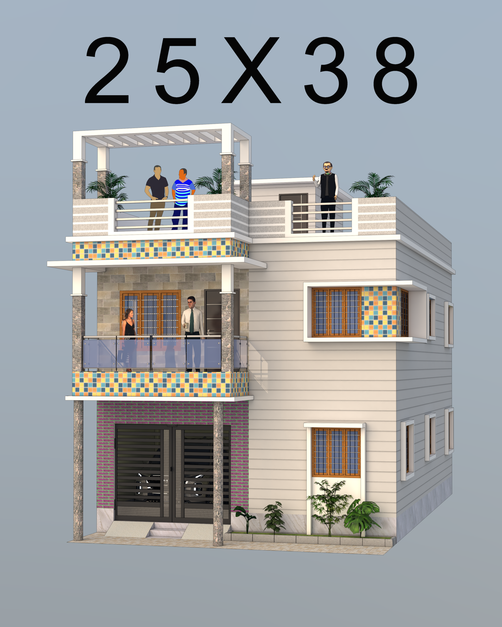 25X38 Sqft House Design