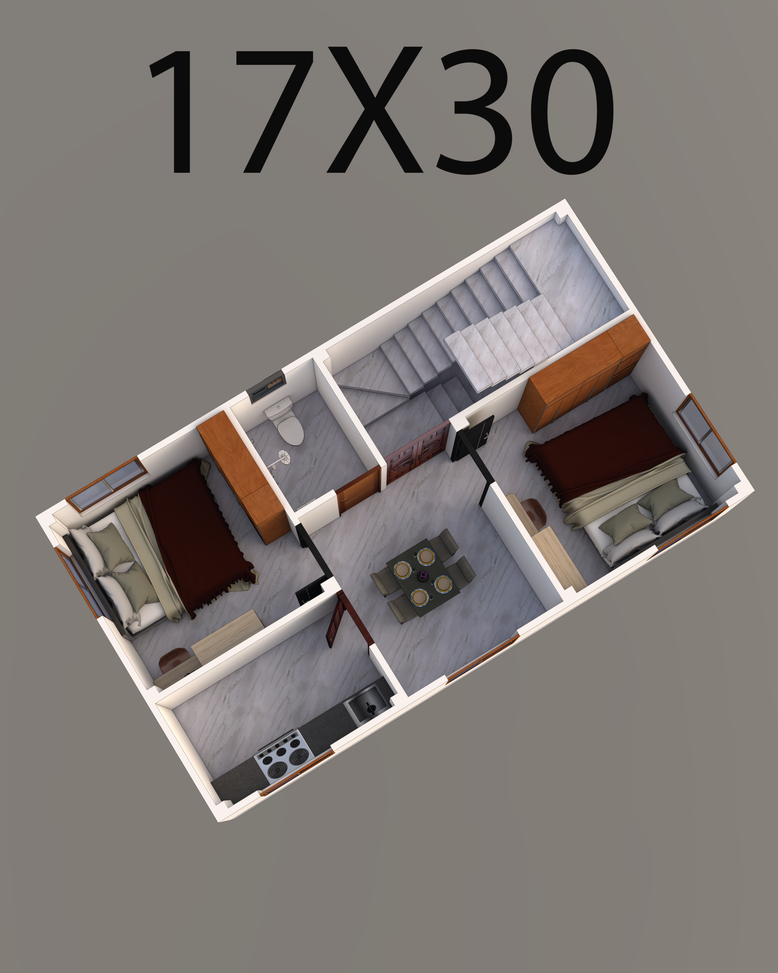 17X30SQFT HOUSE DESIGN