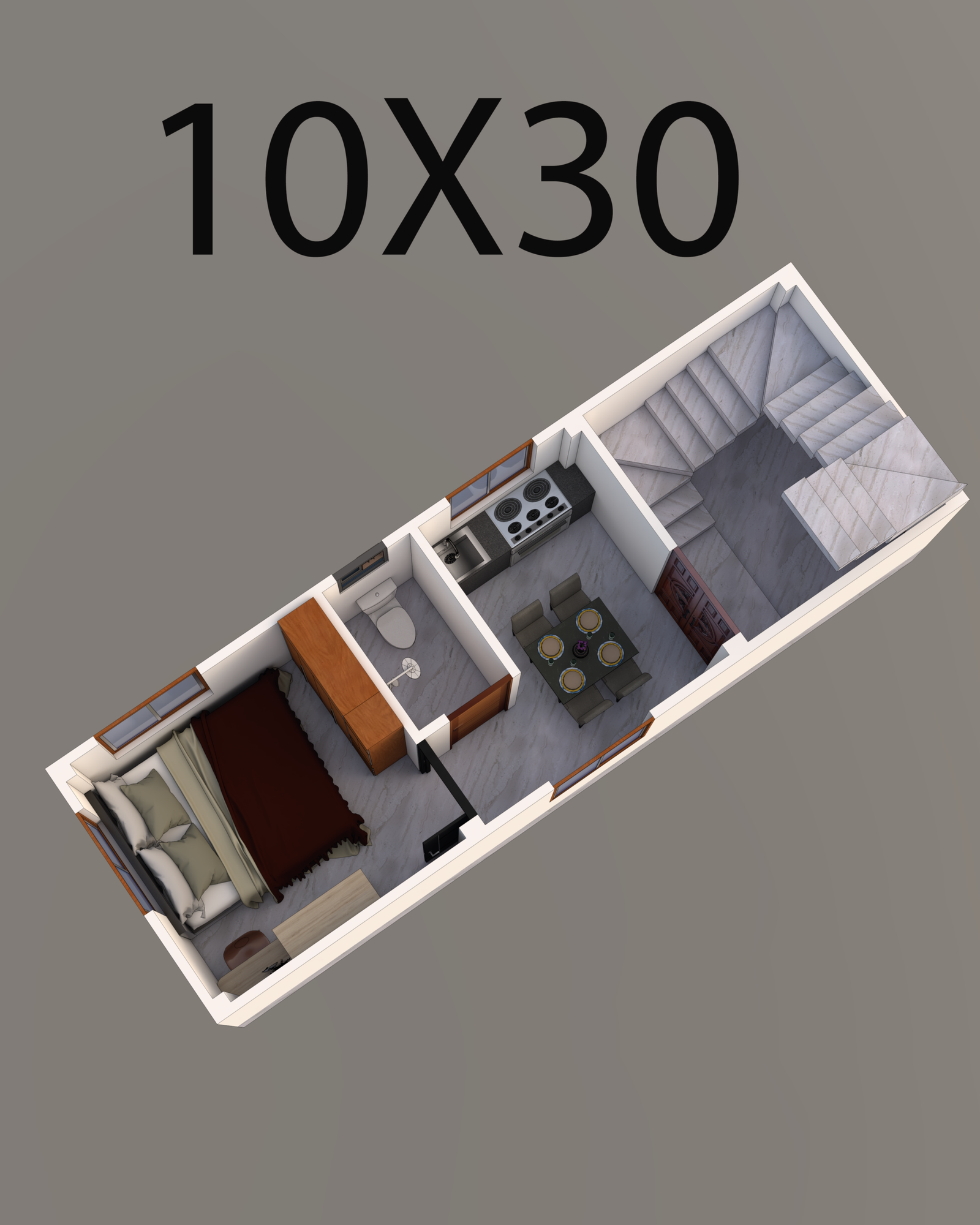 10X30 SQFT HOUSE DESIGN