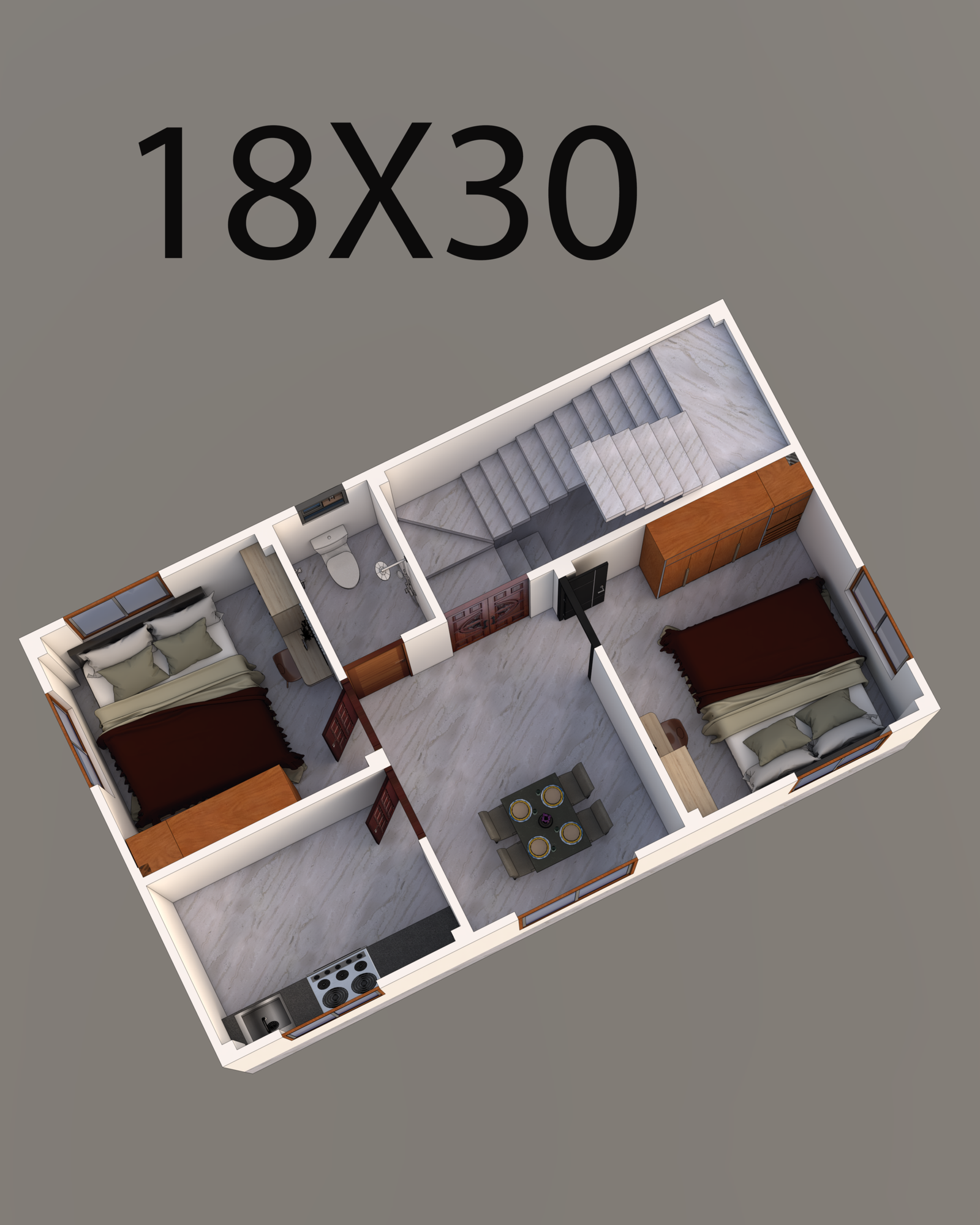 18X30 SQFT HOUSE DESIGN